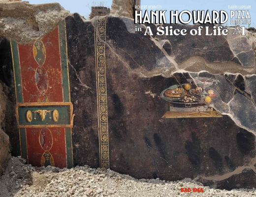 HANK HOWARD PIZZA DETECTIVE A SLICE OF LIFE #1 (OF 2) CVR B FIRST KNOWN PIZZA ARTIST OLD MASTERS VAR