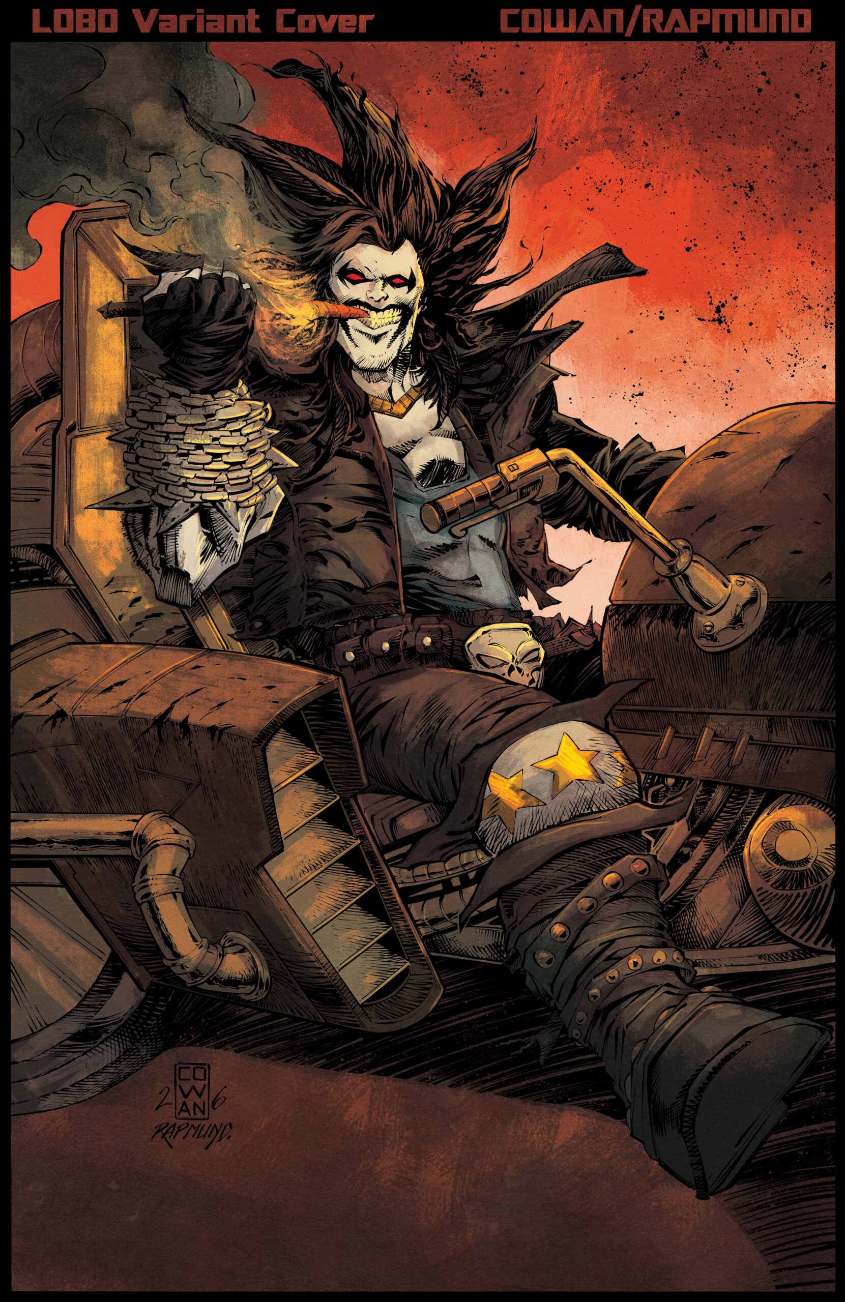 LOBO #3 CVR D DENYS COWAN CARD STOCK VAR