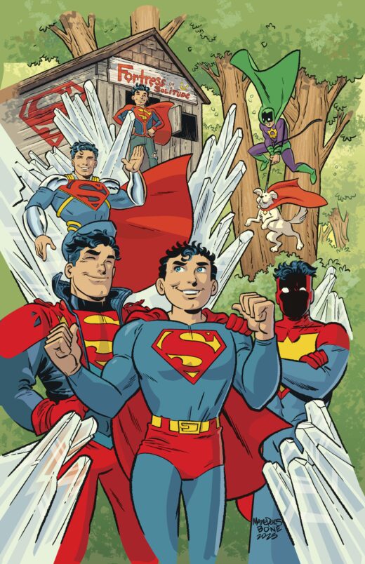 SUPERMAN UNLIMITED #13 CVR E ANTHONY MARQUES CARD STOCK VAR (THE REIGN OF THE SUPERBOYS)