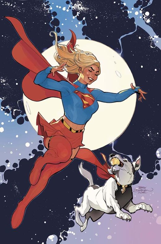 DF SUPERGIRL #11 SIGNED BY TERRY AND RACHEL DODSON