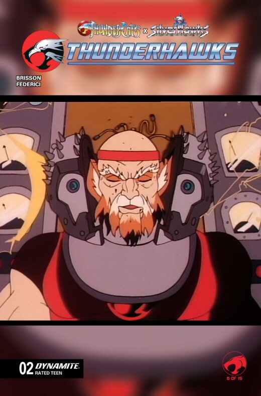 THUNDERCATS X SILVERHAWKS THUNDERHAWKS #2 CVR E ANIMATION ART VAR