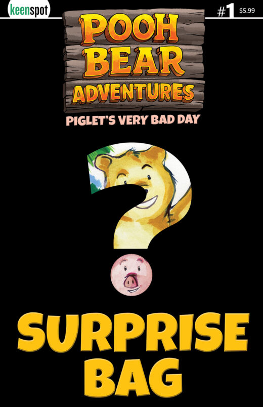POOH BEAR ADVENTURES PIGLETS VERY BAD DAY #1 (ONE SHOT) CVR D SURPRISE COVER BAGGED WITH TRADING CARD VAR