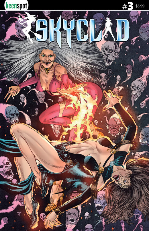 SKYCLAD #3 CVR A MICHAL DUTKIEWICZ YA BURNT! (MR)