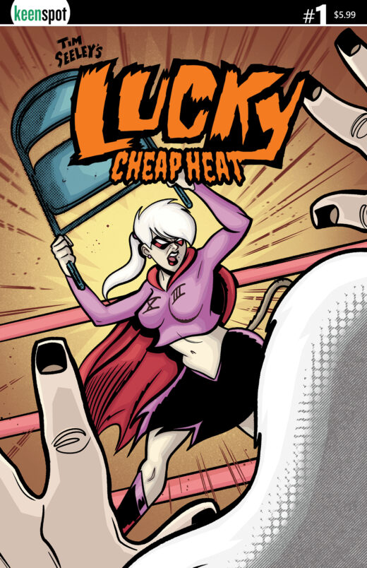 TIM SEELEYS LUCKY CHEAP HEAT #1 (ONE SHOT) CVR B ERICK MARSHALL VAR