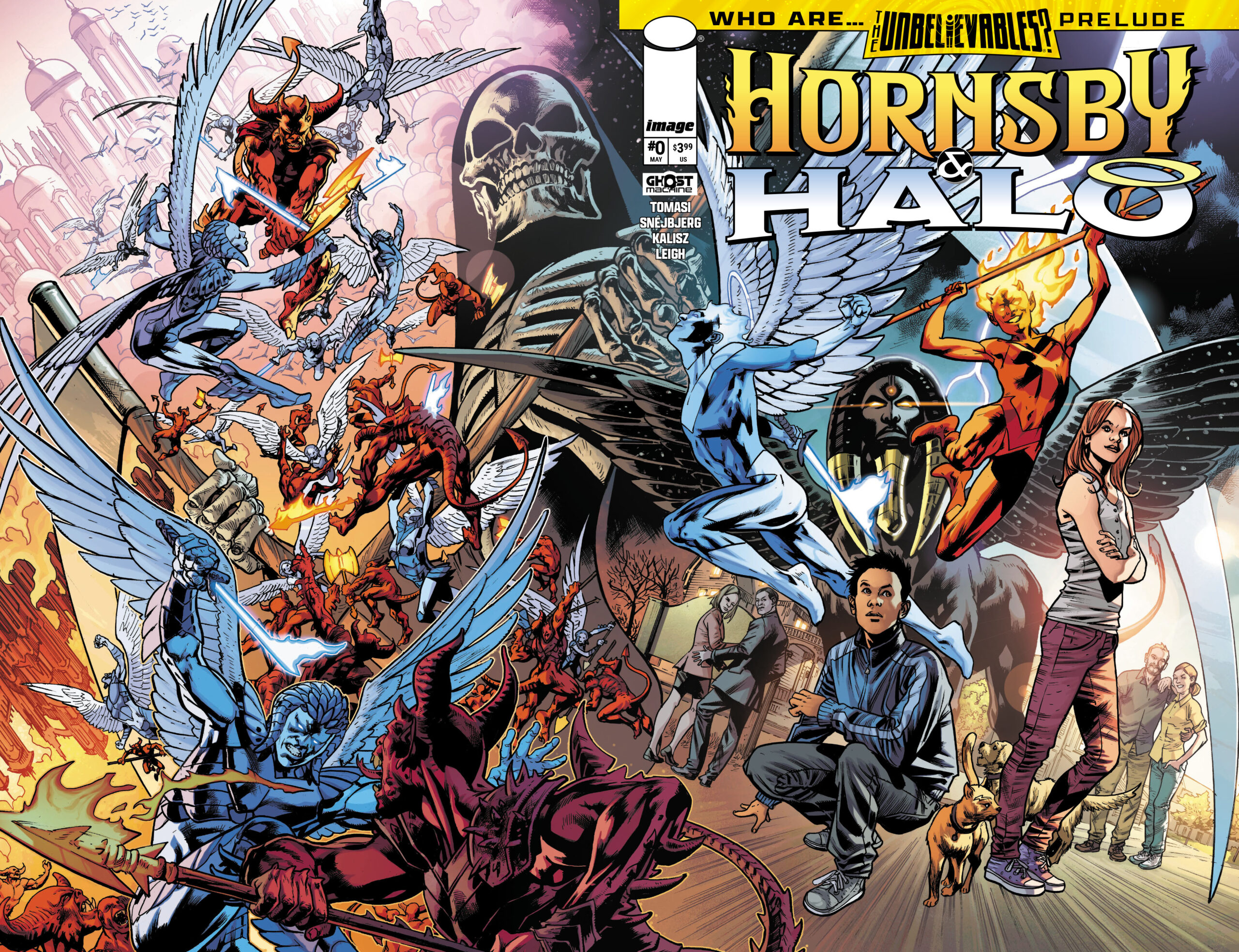 HORNSBY & HALO #0 CVR C BRYAN HITCH & BRAD ANDERSON WRAPAROUND VAR