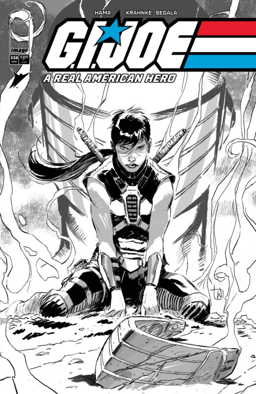 GI JOE A REAL AMERICAN HERO #328 CVR B LEE WEEKS B&W VAR