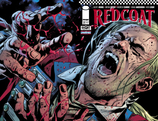 REDCOAT #19 CVR A BRYAN HITCH & BRAD ANDERSON WRAPAROUND
