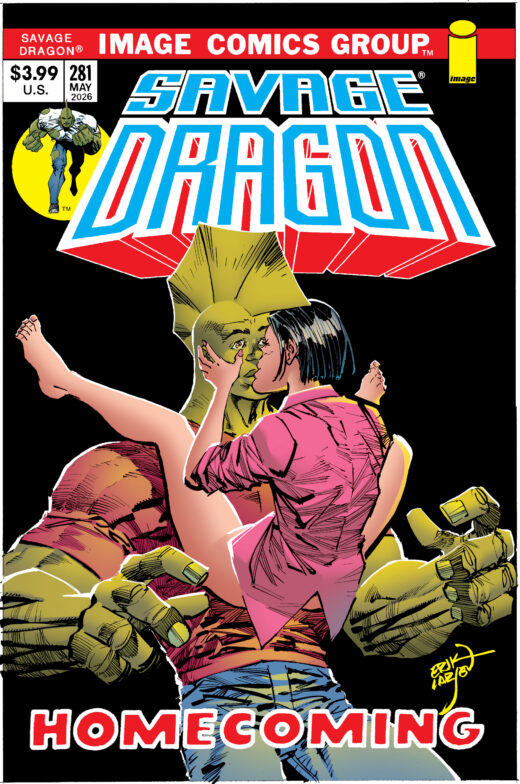 SAVAGE DRAGON #281 CVR B ERIK LARSEN 70S TRADE DRESS VAR (MR)