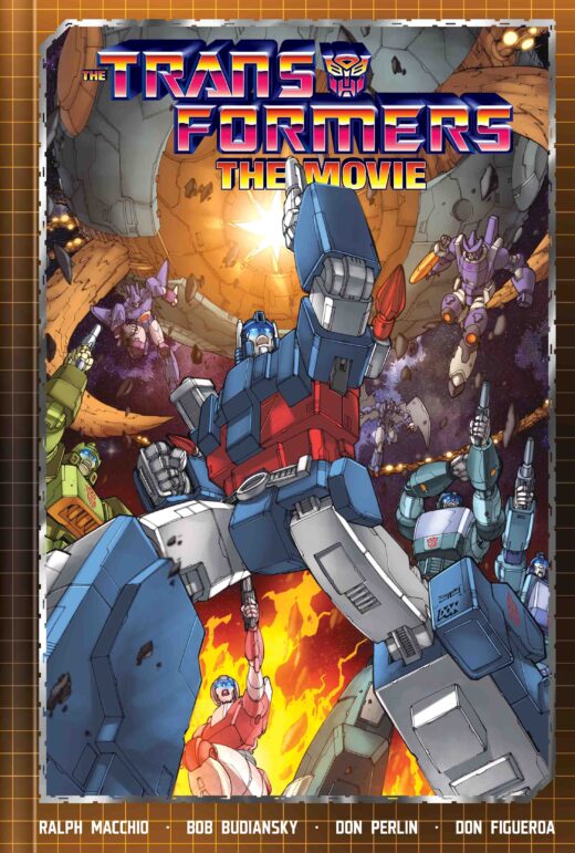 TRANSFORMERS THE MOVIE DELUXE EDITION HC DIRECT MARKET EXCLUSIVE DON FIGUEROA & JOSH BURCHAM CVR