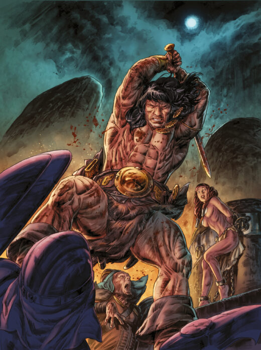 SAVAGE SWORD OF CONAN #14 CVR D DOUG BRAITHWAITE VIRGIN VAR (MR)
