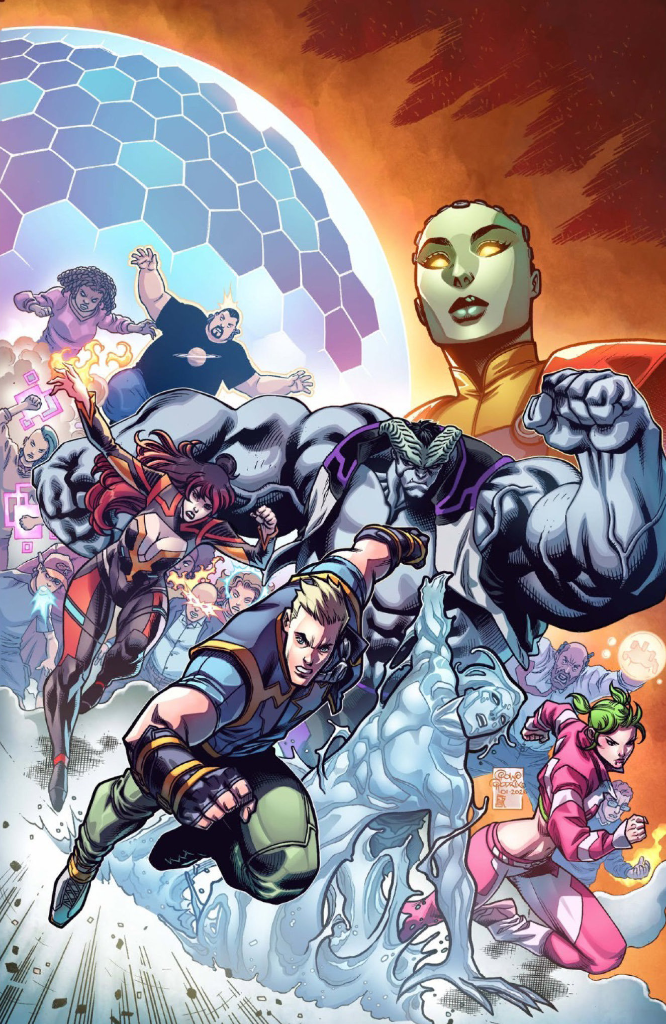 Valiant Beyond: All-New Harbinger #8--Risen #2 Variant C (Rodrix Full Art)