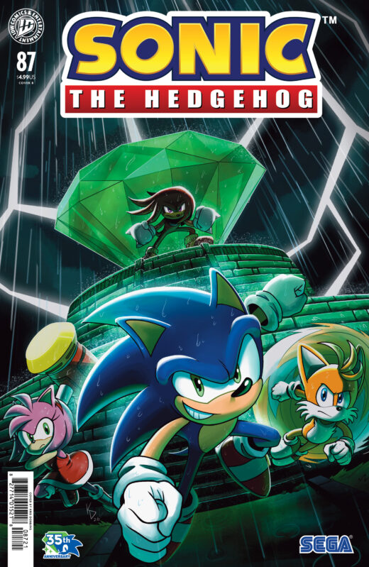 Sonic the Hedgehog #87 Variant B (Dobbins)