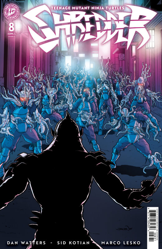 Teenage Mutant Ninja Turtles: Shredder #8 Variant C (Burrows)