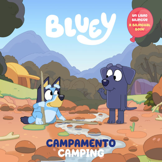 Bluey: Camping/Campamento (Bilingual English-Spanish Edition), Bluey: Camping