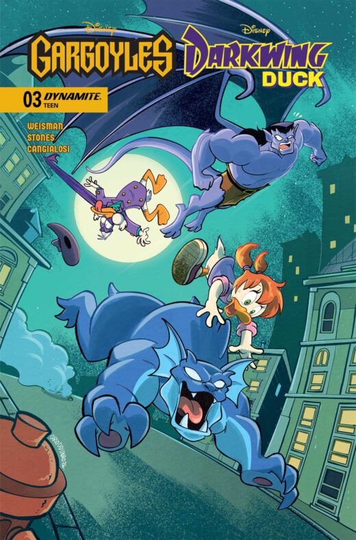 GARGOYLES DARKWING DUCK #3 CVR C CARLO LAURO VAR