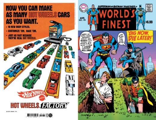 WORLDS FINEST COMICS #195 FACSIMILE EDITION CVR C CURT SWAN FOIL VAR