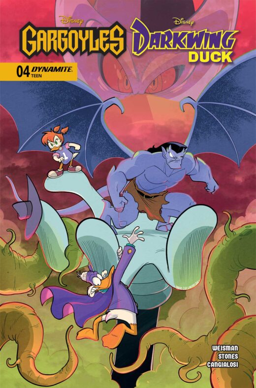 GARGOYLES/DARKWING DUCK #4 CVR C CARLO LAURO VAR