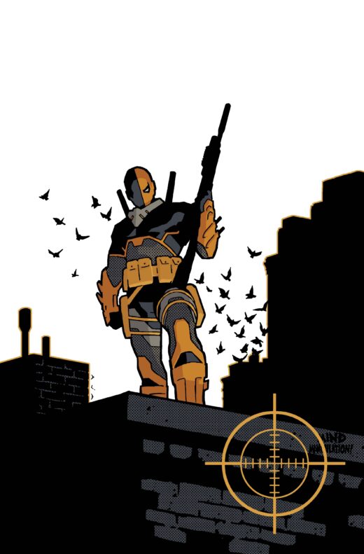 DEATHSTROKE THE TERMINATOR #4 CVR C DAVID AJA CARD STOCK VAR