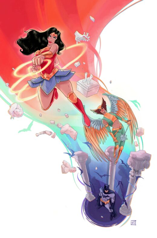 JUSTICE LEAGUE UNLIMITED #20 CVR E YASMIN FLORES MONTANEZ CARD STOCK VAR