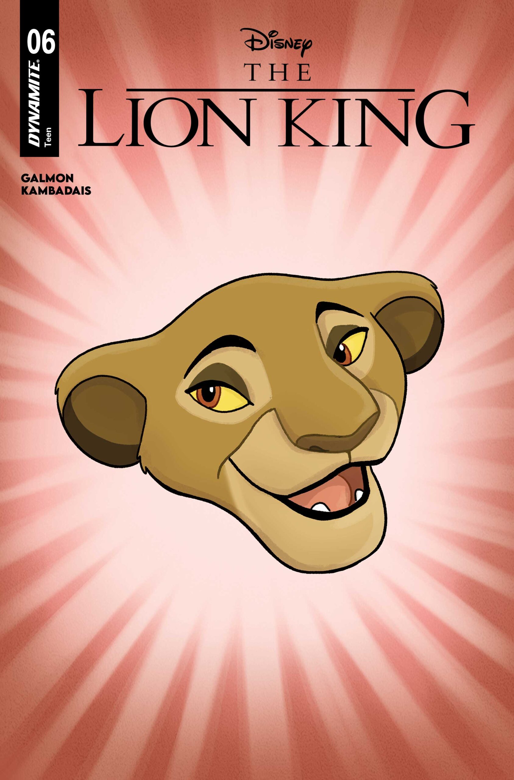 LION KING #6 CVR D CARTOON HEAD VAR