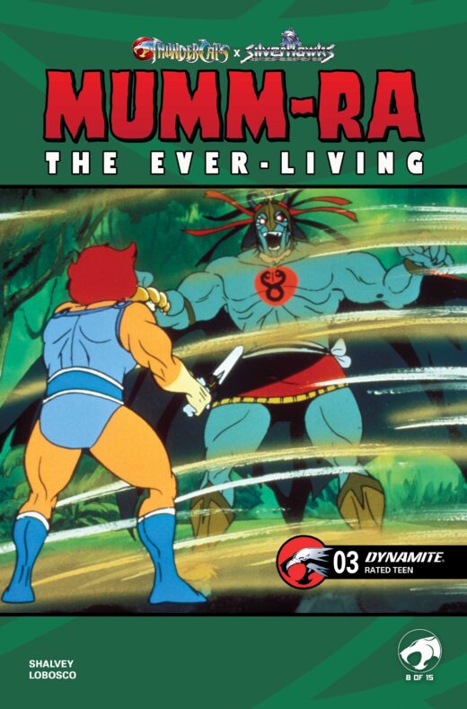 MUMM RA THE EVER LIVING #3 CVR E ANIMATION ART VAR