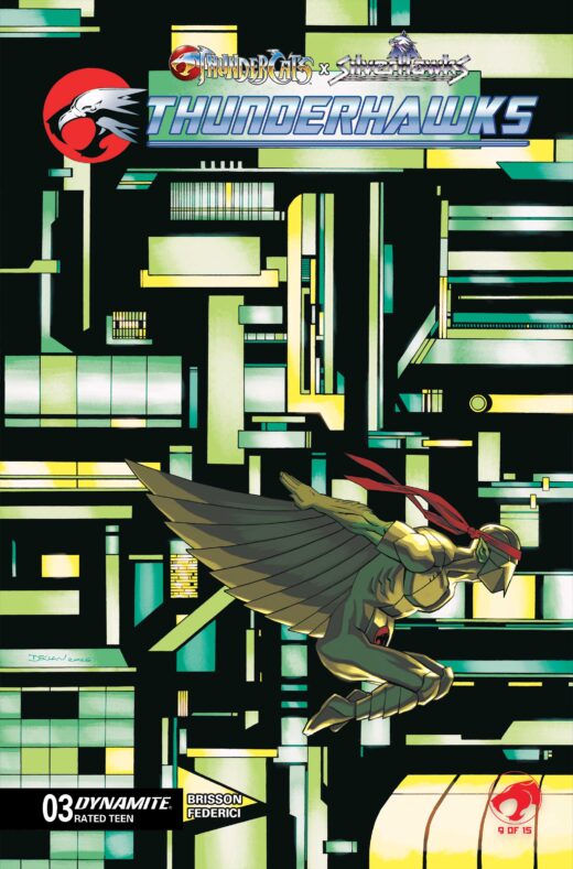 THUNDERCATS X SILVERHAWKS THUNDERHAWKS #3 CVR B DECLAN SHALVEY VAR