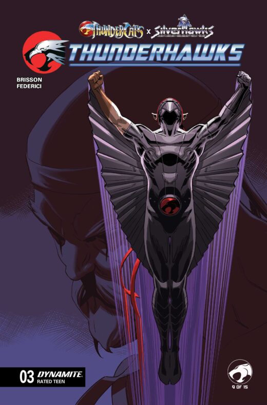 THUNDERCATS X SILVERHAWKS THUNDERHAWKS #3 CVR C MARCO FAILLA VAR