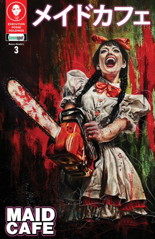 MAID CAFE #3 CVR C NAOMI GRIFFIN MANS LAUGHTER VAR