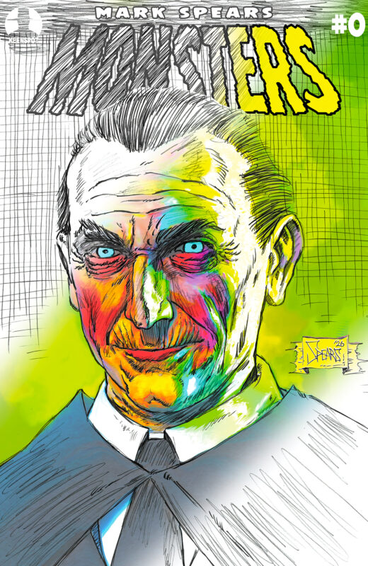 MARK SPEARS MONSTERS #0 DELUXE EDITION (ONE SHOT) CVR D MARK SPEARS DRACULA SKETCH VAR