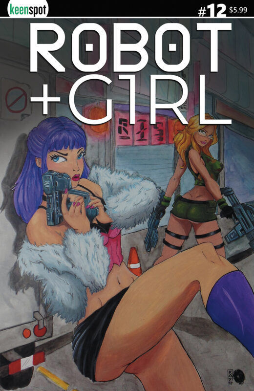 ROBOT + GIRL #12 CVR A MIKE WHITE & KRISTINE PALIUANAN
