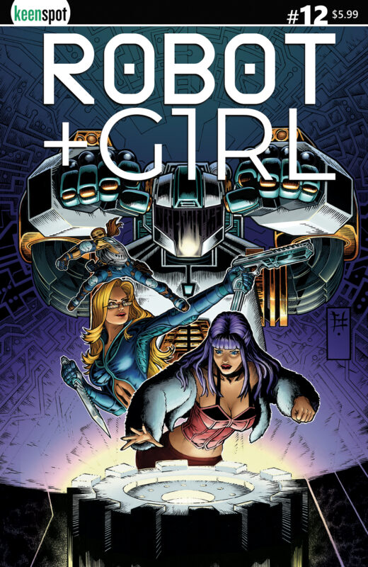 ROBOT + GIRL #12 CVR B JEFFREY EDWARDS VAR