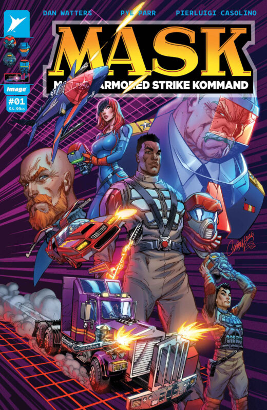 MASK #1 CVR B J SCOTT CAMPBELL & SABINE RICH VAR