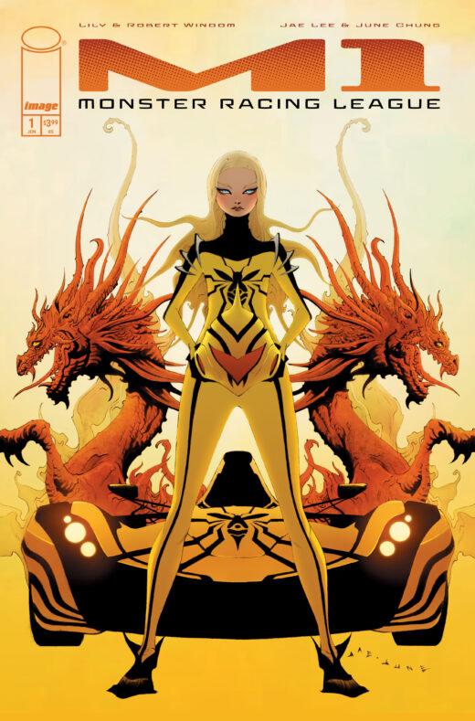 M1 MONSTER RACING LEAGUE #1 CVR A JAE LEE