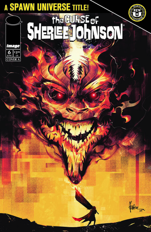 SPAWN THE CURSE OF SHERLEE JOHNSON #6 CVR A JONATHAN GLAPION