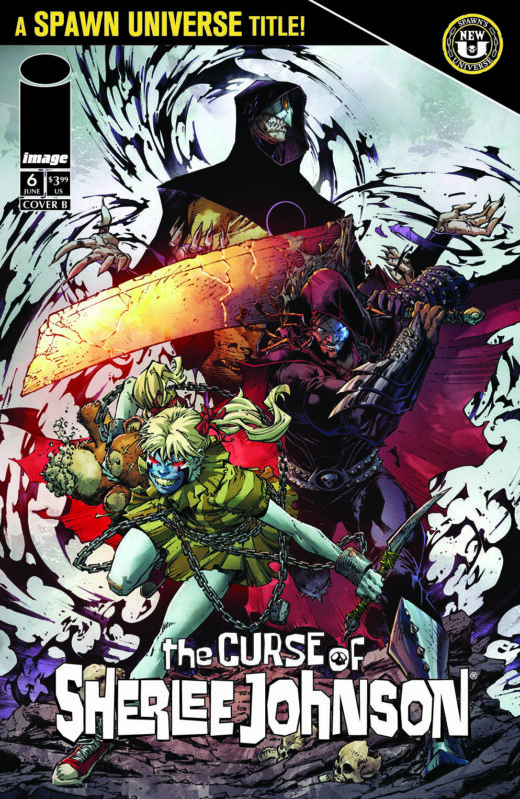 SPAWN THE CURSE OF SHERLEE JOHNSON #6 CVR B BRETT BOOTH VAR