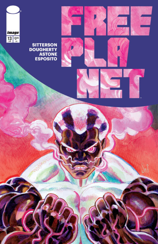 FREE PLANET #13 CVR A JED DOUGHERTY
