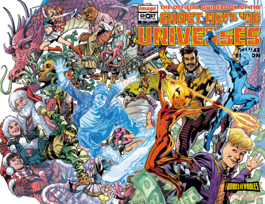 GHOST MACHINE THE OFFICIAL GUIDEBOOK #3 (OF 5) CVR B BRYAN HITCH & BRAD ANDERSON WRAPAROUND VAR