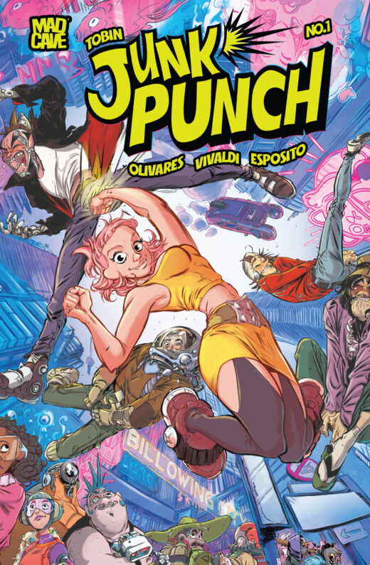 JUNK PUNCH #1 (OF 5) CVR E CARLOS JAVIER OLIVARES FOIL VAR (MR)