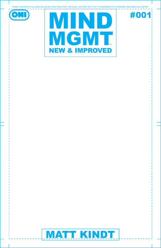MIND MGMT NEW & IMPROVED #1 CVR D BLANK SKETCH VAR