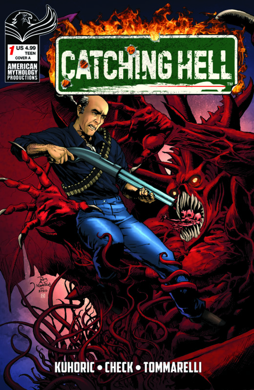 CATCHING HELL FEAT REGGIE BANNISTER #1 CVR A ROY ALLAN MARTINEZ Previously Solicted Thru Diamond