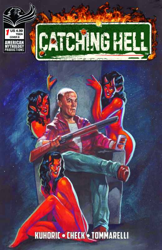 CATCHING HELL FEAT REGGIE BANNISTER #1 CVR B GREG LAROCQUE VAR Previously Solicted Thru Diamond