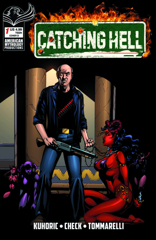CATCHING HELL FEAT REGGIE BANNISTER #1 CVR D BUZ HASSON VAR Previously Solicted Thru Diamond
