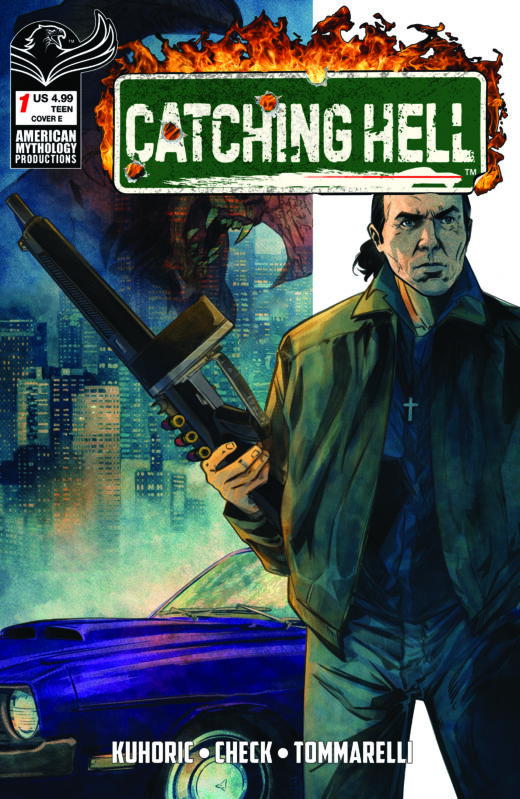 CATCHING HELL FEAT REGGIE BANNISTER #1 CVR E EMANUELE TOMMARELLI VAR Previously Solicted Thru Diamond