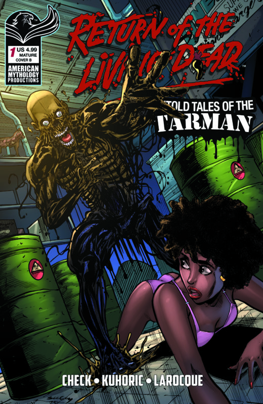 RETURN LIVING DEAD UNTOLD TALES OF TARMAN #1 CVR B TIM SEELEY VAR (MR) Previously Solicted Thru Diamond