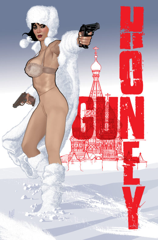 GUN HONEY DOUBLES DOWN #1 (OF 4) CVR B ADAM HUGHES VAR (MR)