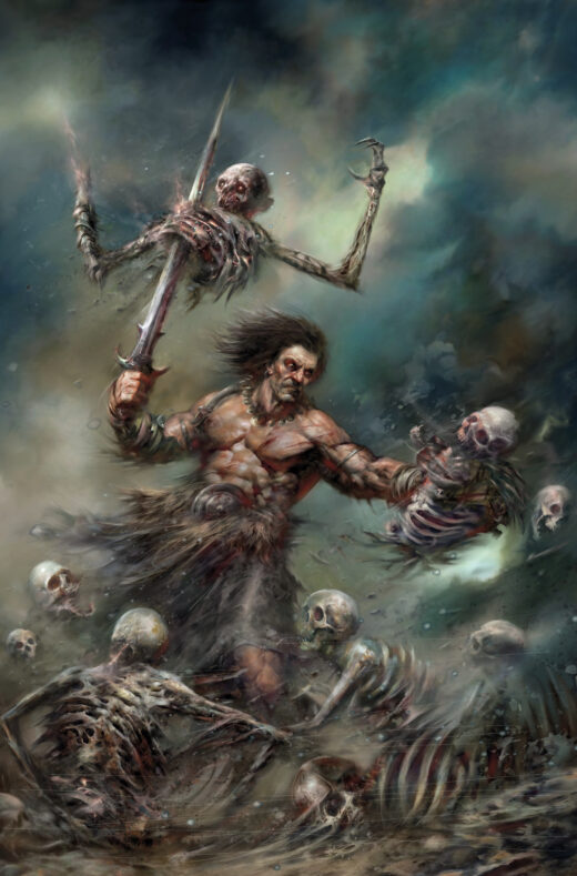 CONAN THE BARBARIAN #32 CVR E NICK PERCIVAL VIRGIN CARDSTOCK VAR (MR)