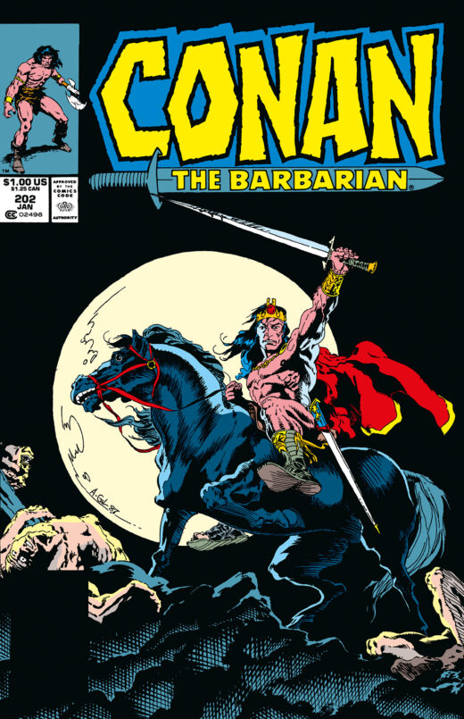 CONAN THE BARBARIAN THE ORIGINAL COMICS OMNIBUS VOL 08 DIRECT MARKET EDITION ARMANDO GIL CVR (MR)