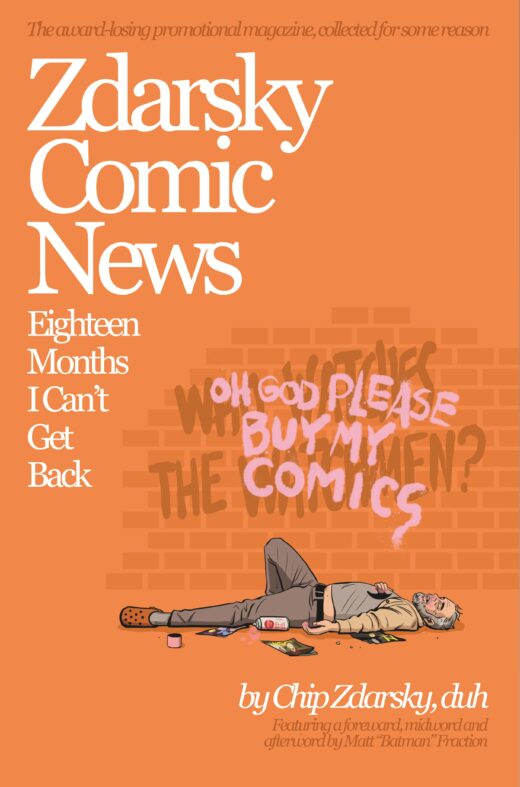 ZDARSKY COMIC NEWS EIGHTEEN MONTHS I CANT GET BACK TP