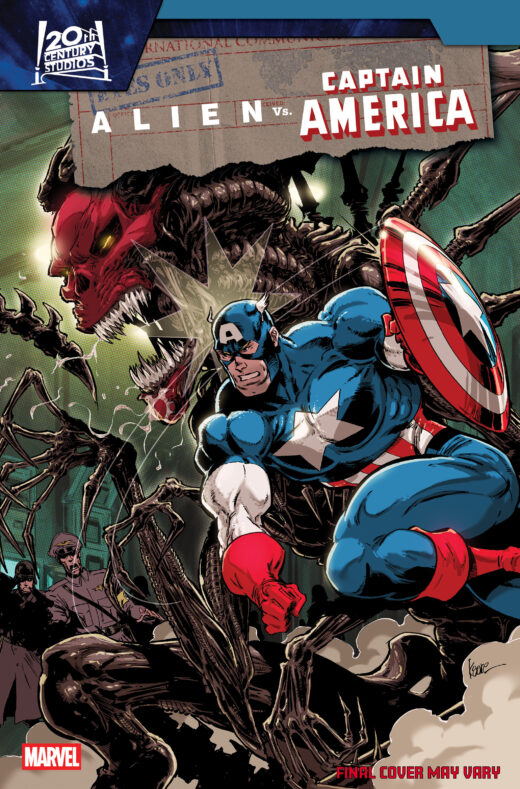 ALIEN VS. CAPTAIN AMERICA #4 TBD ARTIST VARIANT
