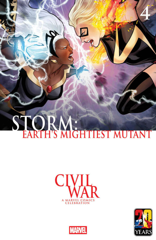 STORM: EARTH'S MIGHTIEST MUTANT #4 LUCAS WERNECK CIVIL WAR CELEBRATION VARIANT